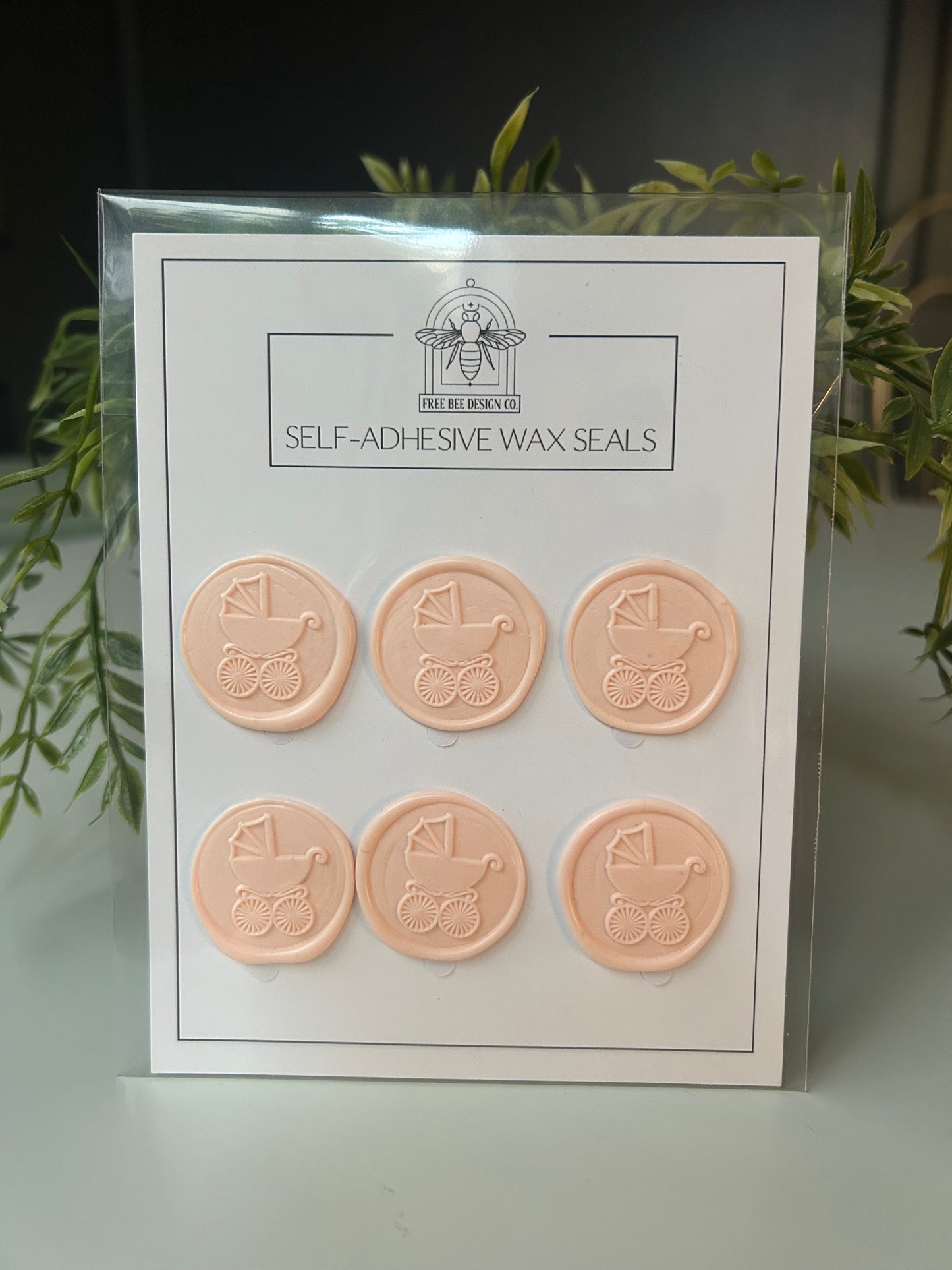 BABY CARRIAGE WAX SEAL SET