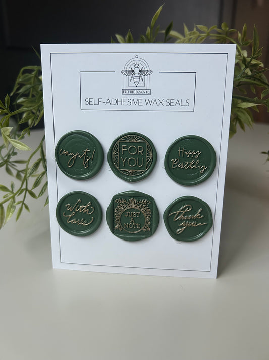 EVERYDAY GREETINGS WAX SEAL SET