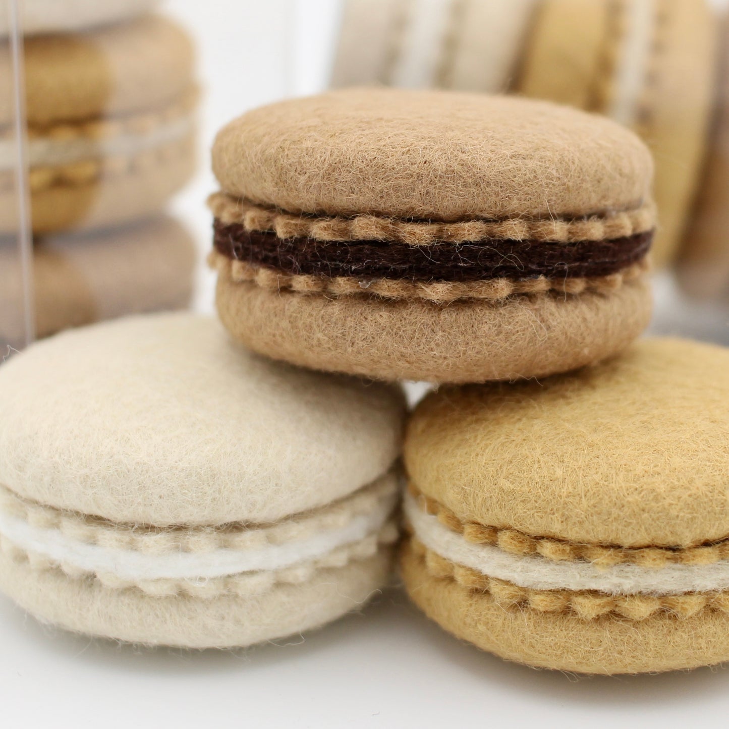 NEUTRAL MACARON TRIO
